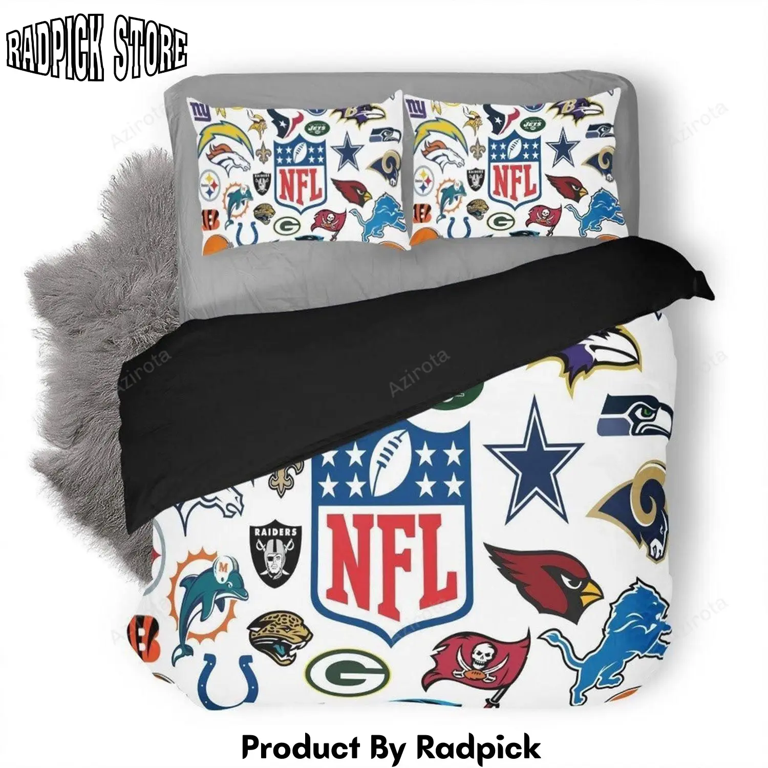 Radpick 9 sport team duvet cover bedding set dup rp3278933